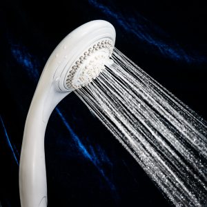 WrightChoice Slimline White 6 Setting Shower Head
